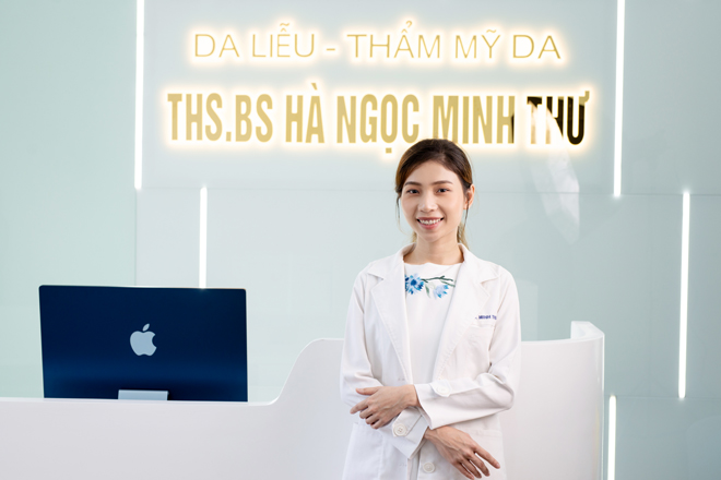 ThS.BS Hà Ngọc Minh Thư: “Liên tục trau dồi kiến thức, cập nhật công nghệ mới để giúp khách hàng tự tin với làn da đẹp” - 1