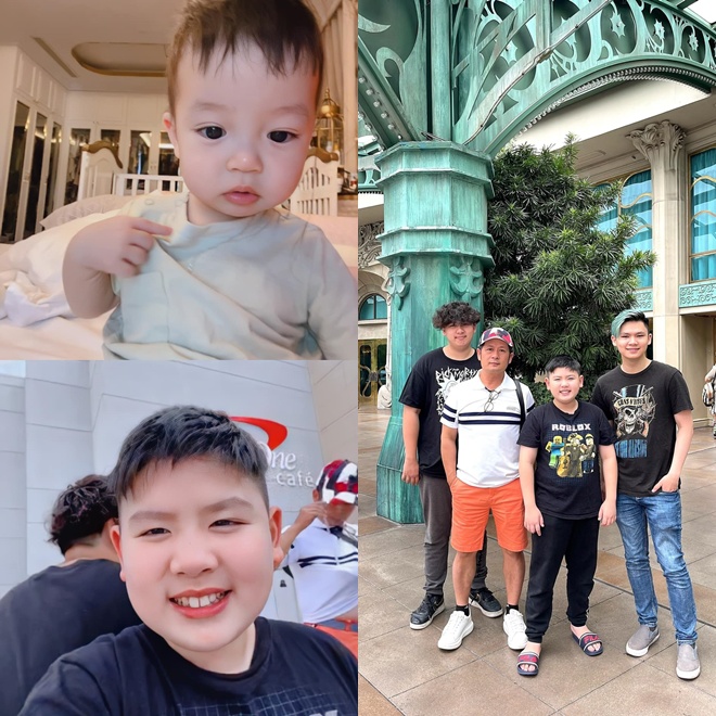 Bằng Kiều cũng tiết lộ sẽ sớm cho các con được gặp nhau. “Chắc bố bế em sang Mỹ chơi với các anh trước nhỉ”, nam ca sĩ chia sẻ.