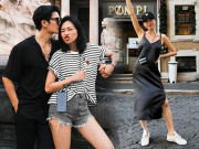 Thời trang - Cưới chồng kém 11 tuổi, Ngô Thanh Vân ngày càng sành điệu, mặc cả váy ngủ ra phố vẫn sang
