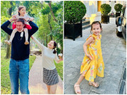 Yêu con - Lan Phương "nấm lùn" lấy chồng Tây 2m04, con gái lai 4 tuổi cao vượt trội