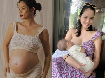 Bí quyết giúp bạn thân Diệp Lâm Anh kiểm soát cân nặng, vóc dáng khi mang bầu