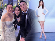 Thời trang - Lâm Tâm Như đi ăn cưới mặc đồ "bên còn bên mất" sexy quên lối về, khoe bộ phận cực phẩm như gái trẻ