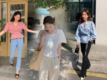 Mẫu áo thần thánh giúp chị em giấu nhẹm eo to