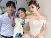 Thời trang - Em út Vân Vân của Thương Ngày Nắng Về bất ngờ diện váy cưới, nhan sắc trong trẻo ngọt ngào