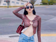 Thời trang - Hoa hậu yêu CEO trẻ đi Tây diện toàn các item "lạnh bụng", khoảnh khắc gió thổi thót tim