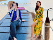 Thời trang - Gái miền Tây nào sang chảnh như Jennifer Phạm: Mặc áo bà ba dịu dàng nhưng xách túi mấy nghìn đô