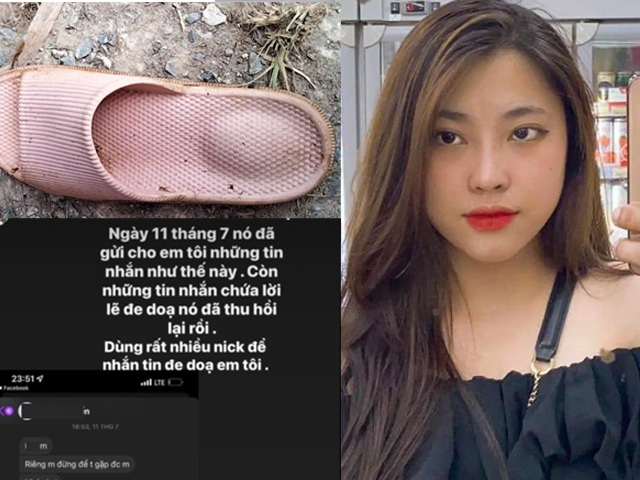 Bí ẩn đằng sau vụ thiếu nữ mất tích 20 ngày: Dép được tìm thấy bên bờ sông, bạn trai cũ nhắn tin hăm dọa