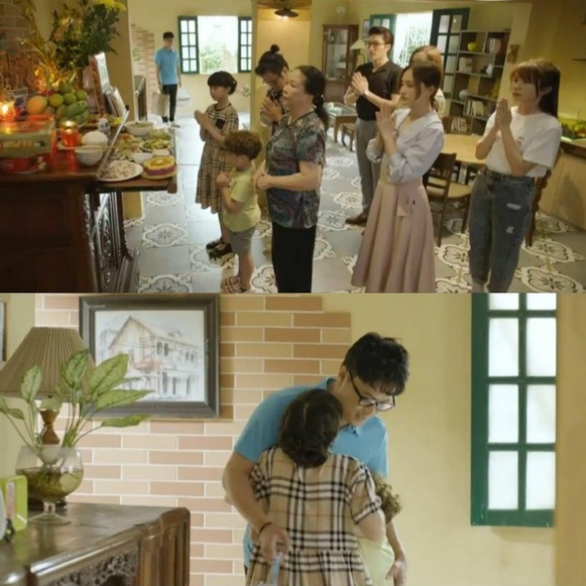 Cảnh Đức tới đám giỗ của ông Mậu được tiết lộ trước đó nhưng cuối cùng đã phải cắt bỏ.