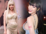 Làm đẹp - Bị đồn mang bầu lần 3, Elly Trần tung ảnh chỉ mặc nội y, khoe cơ bụng cuồn cuộn đỏ rực