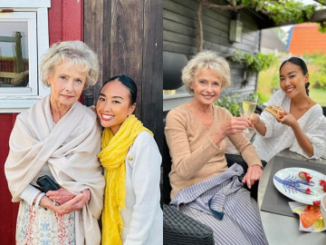Đoan Trang tiết lộ mẹ chồng Tây 80 tuổi vẫn đi làm, bất ngờ so sánh với mẹ ruột