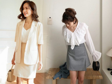 Nàng ngoài 30 diện chân váy ngắn trông trẻ trung mà không hề bị lố