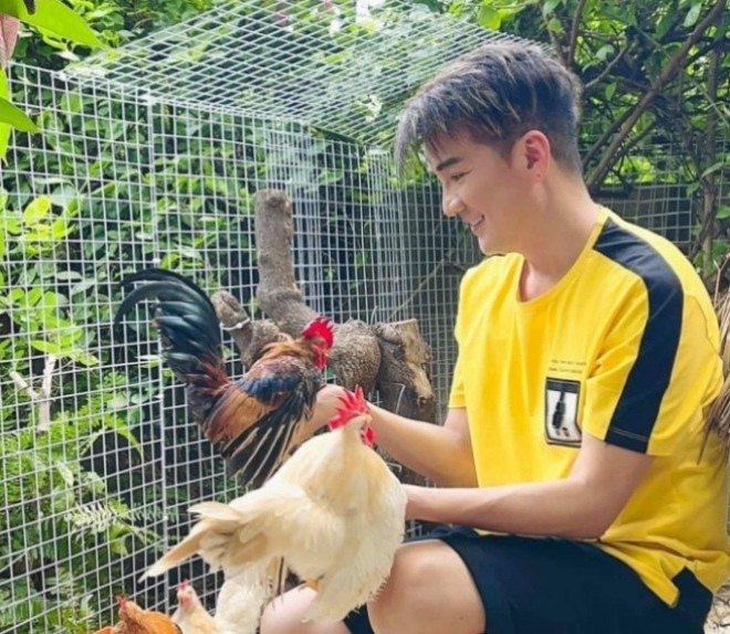Cuộc sống thôn quê, thích chăn nuôi của sao Việt: Kim Tiểu Long nuôi vịt, Mr.Đàm nuôi gà cảnh - 4