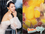 Bếp Eva - Minh Hằng làm món dưỡng nhan ngon miệng