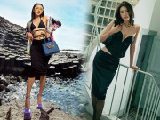 Thời trang - Có vòng 1 khiêm tốn, Tú Hảo tự tin "đối đầu" Tiểu Vy trong chiếc áo xẻ ngực mạnh tay: Bất phân thắng bại