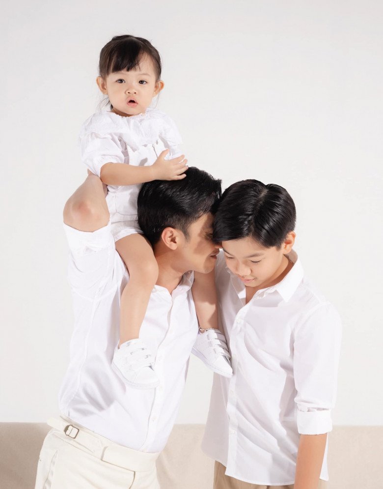 Cường Đôla tự nhận gen quá mạnh, con trai với Hà Hồ và con gái với Đàm Thu Trang đều đúc khuôn bố - 5
