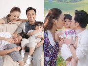 Giải trí - Đàm Thu Trang đăng clip có con chung và con riêng của Cường Đô La, dân mạng tấm tắc khen tên thật