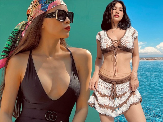 Thời trang đi biển với bikini của người nổi tiếng không hằn khe vùng kín, bí quyết chỉ từ vài nghìn