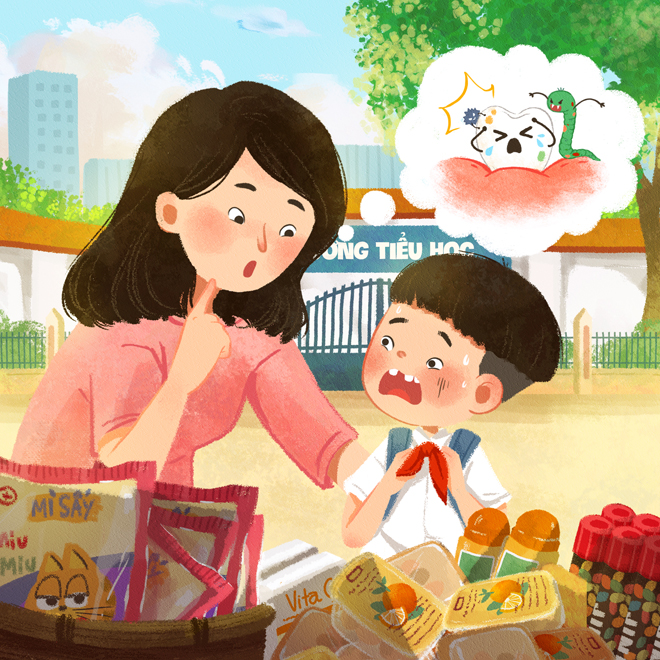 “Con cứ ăn kẹo nhiều, có con sâu bò trong răng đấy”! - Đó là lời dọa dẫm “xanh rờn” từ những “nha sĩ mẹ” mà đứa trẻ nào cũng từng nghe qua.