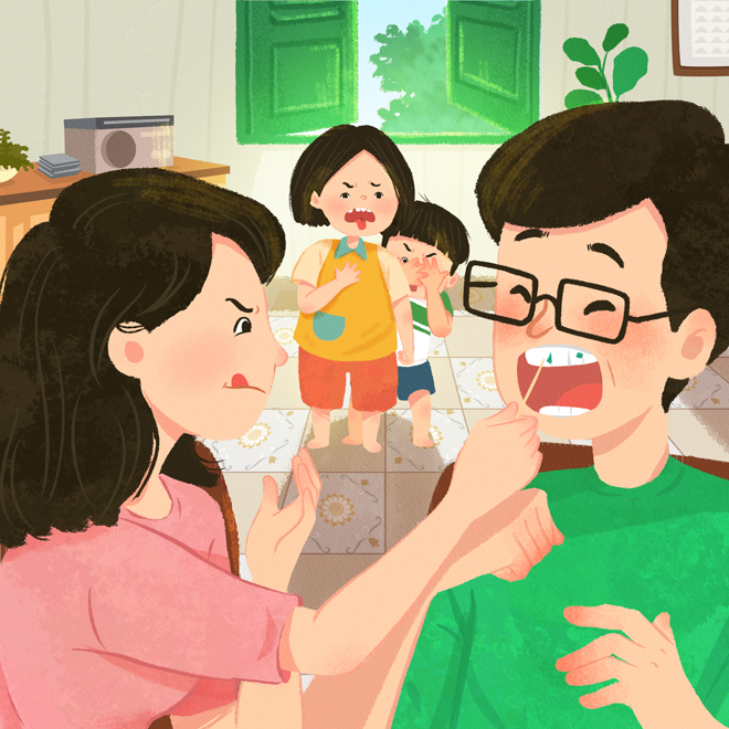 Bố mẹ nhà bạn có những khoảnh khắc quan tâm nhau thật là “kute” như xỉa tăm cho nhau như thế này không? Ngày ấy, cứ tủm tỉm cười lêu lêu mà không biết giờ mình còn hơn thế…