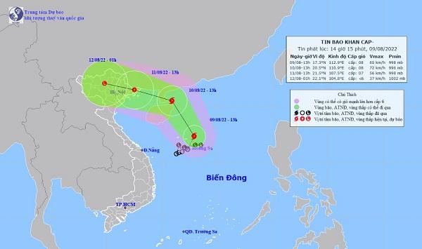 Dự báo thời tiết ngày 10/08: Các tỉnh Hải Phòng, Hà Nội, Thanh Hóa có thể mưa to - 1