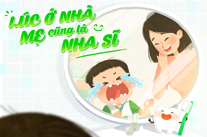 “Lúc ở nhà mẹ cũng là nha sĩ” - Bộ tranh gây bão vì loạt kỷ niệm răng lợi “huyền thoại” của triệu gia đình - 1