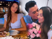 Thời trang - Bụng bầu tròn xoe, vợ Ukraine của Bùi Tiến Dũng không bị phá tướng, đi guốc cao cả tấc