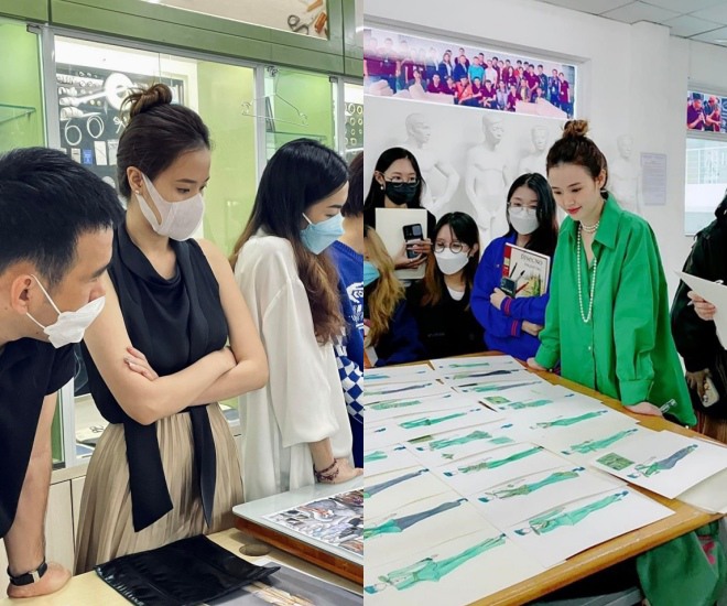 Cô bắt đầu trở thành giảng viên ở tuổi 28. Trước đó, Midu từng là Á khoa đầu vào trường Đại học Kiến trúc, Thủ khoa trường Cao đẳng Văn hóa Nghệ thuật TP.HCM.