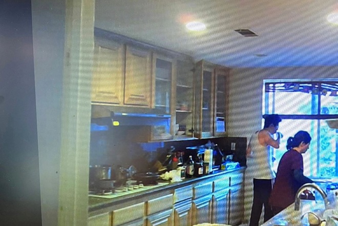 Camera ghi lại cảnh cô Yue đầu độc chồng