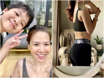 Đan Lê như bị thời gian bỏ quên dù đã chạm ngưỡng tuổi 40