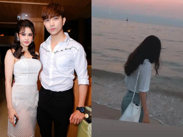 Chồng cũ Trương Quỳnh Anh đăng ảnh cô gái tóc dài mảnh dẻ, dân mạng đồn thổi có tình mới