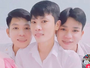 Xôn xao chuyện tình “1 chồng 2 vợ” của 3 chàng trai đang hot nhất MXH hiện nay