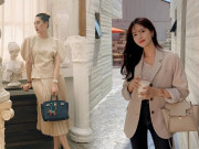 Thời trang - Hội sành mặc cực mê mẩn 4 trang phục màu be này