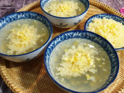 Bếp Eva - Cách nấu xôi chè đậu xanh cúng Phật cho mâm cỗ cúng Rằm tháng 7 thêm đủ đầy