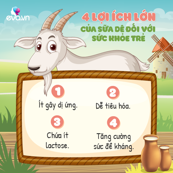 Lợi ích bất ngờ của sữa dê đối với trẻ, nếu mẹ biết sớm thì không nên bỏ qua - 3