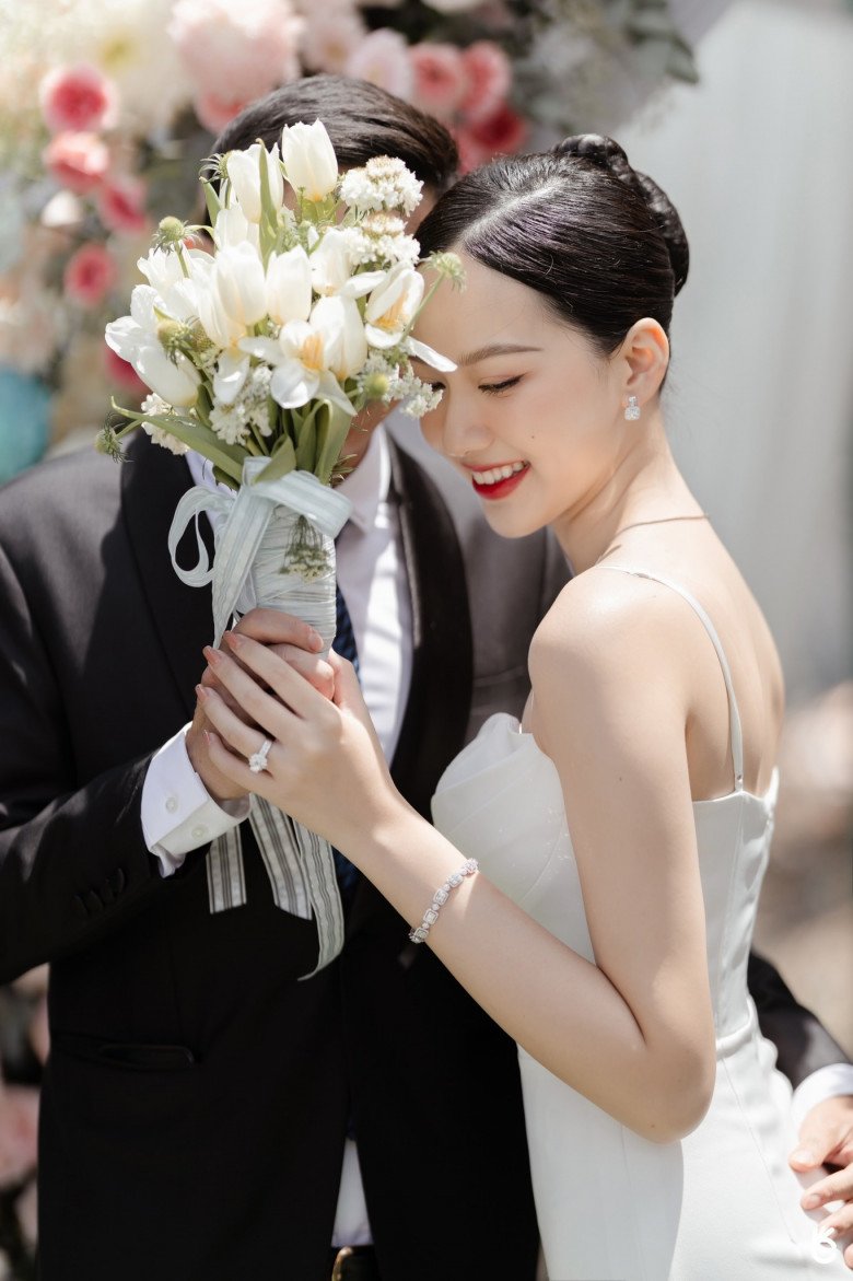 Thêm một thí sinh nhỏ tuổi của Hoa hậu Việt Nam lên xe hoa, cô dâu đẹp như diễn viên Hàn - 7