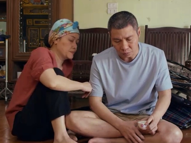 NSND Công Lý có lời thoại khiến khán giả xúc động mạnh: Nhiều lúc tôi muốn chết quách đi cho xong