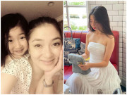 Làm mẹ - Xưa bụ bẫm, đáng yêu, nay con gái Hoa hậu Nguyễn Thị Huyền 15 tuổi đã đẹp soán ngôi mẹ