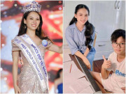 Làm mẹ - Nữ gia sư con trai đại gia Đức Huy đăng quang Hoa hậu TG Việt Nam, chồng cũ Lệ Quyên chọn quá chuẩn