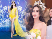 Thời trang - Có đôi chân búp bê, Đỗ Thị Hà diện đi diện lại một kiểu váy hụt trước dài sau 