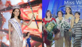 Con gái vướng tin cặp đại gia lớn tuổi, mẹ tân Hoa hậu Miss World Vietnam đưa lời khuyên bất ngờ