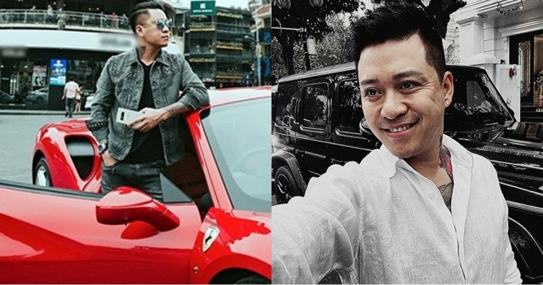 Tuấn Hưng nổi tiếng khi sở hữu xế hộp hàng chục tỷ đồng.