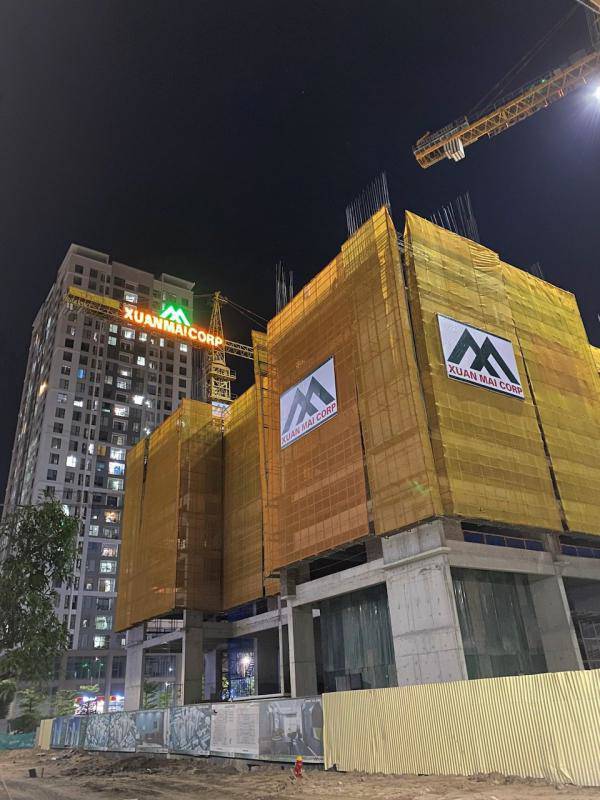 Tòa nhà nơi xảy ra vụ việc. Ảnh: Công an Nhân dân