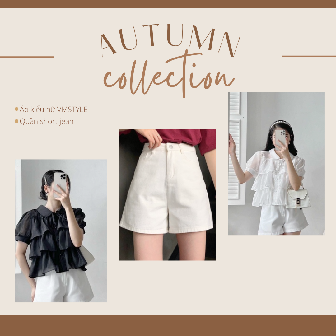 Chỉ cần “chốt đơn” trong sự kiện Bắt Trend Giá Sốc - Sale Trung Thu là bạn đã có thể tậu mẫu áo xếp bèo nhún điệu đà này với giá chỉ 146.000 đồng cùng mẫu quần short lưng cao tôn dáng với mức giá chỉ 98.000 đồng (*).