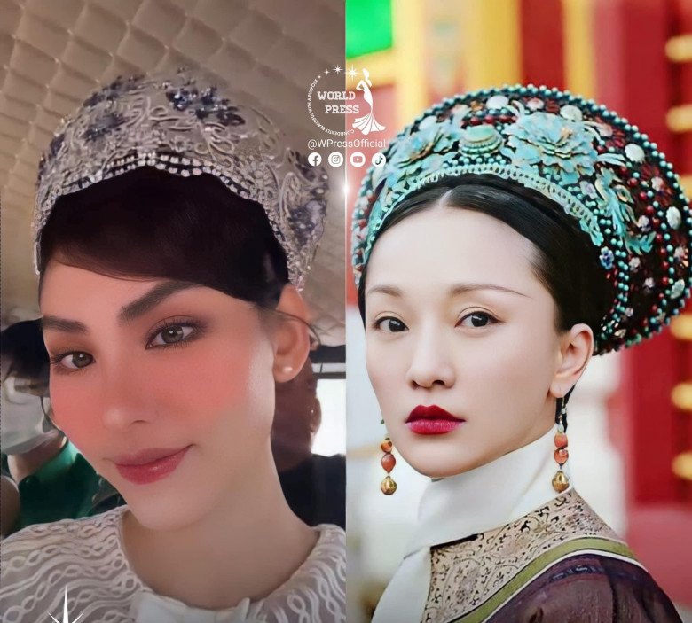 Vừa đăng quang, Tân Hoa hậu Huỳnh Nguyễn Mai Phương đã bị so sánh với Hoàng hậu phim cung đấu  - 8
