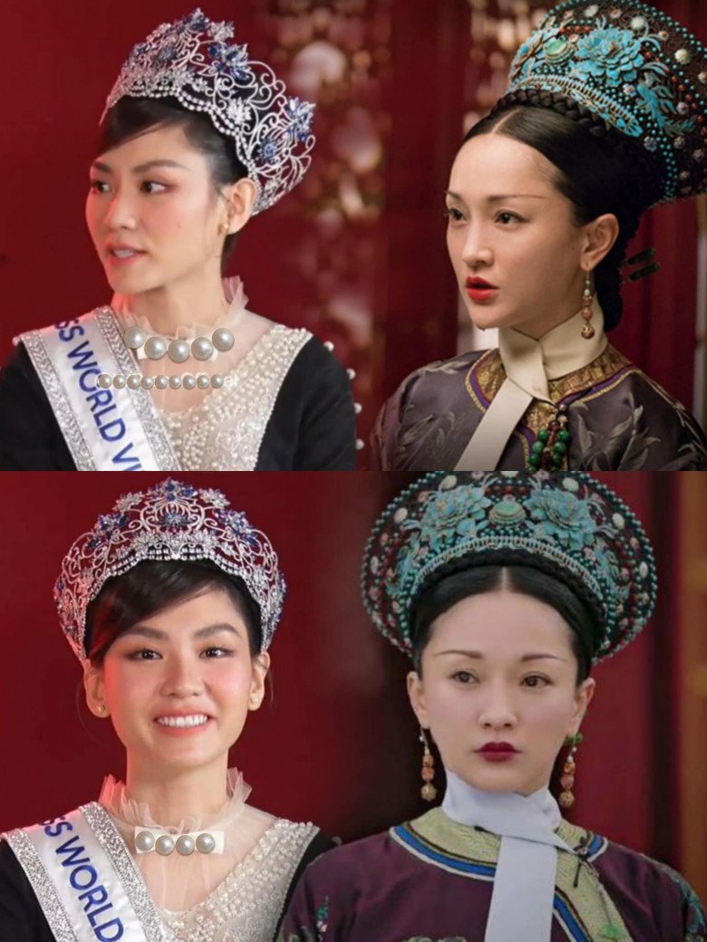 Vừa đăng quang, Tân Hoa hậu Huỳnh Nguyễn Mai Phương đã bị so sánh với Hoàng hậu phim cung đấu  - 7