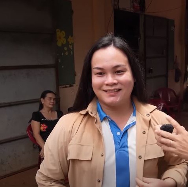 Khuôn mặt phúc hậu của Quốc Khánh.