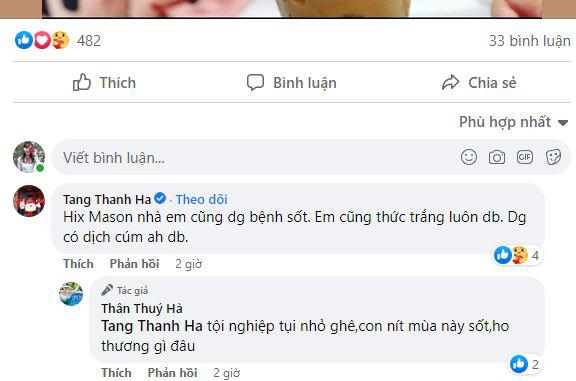 Lấy chồng đại gia, Tăng Thanh Hà âm thầm than thở chuyện thức trắng đêm chăm con ốm với bạn - 5