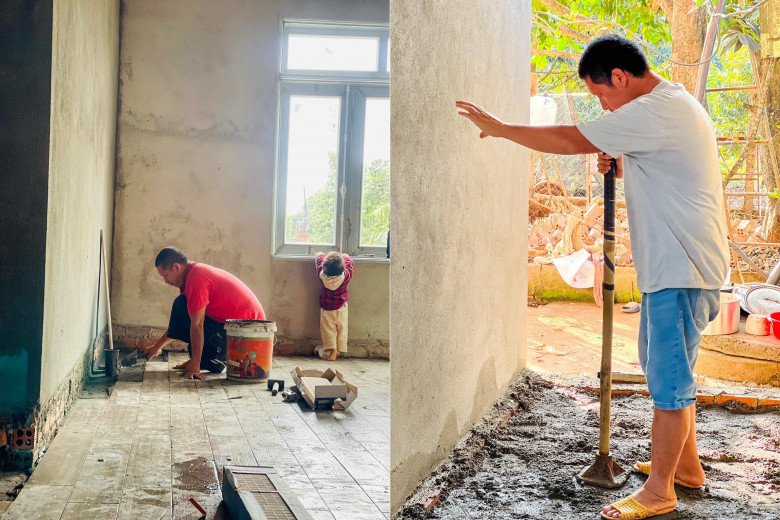Nam nhân viên văn phòng Hà Nội về quê tự tay xây nhà cho bố vợ “cả làng không ai có” - 5