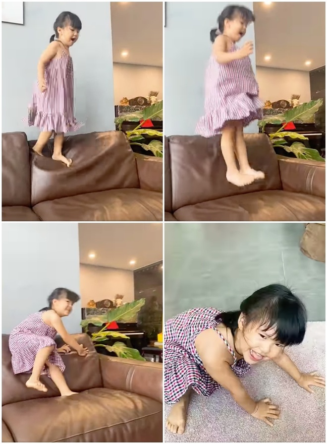 Sao Việt 24h: Lê Phương amp; # 34; that thanhamp; # 34; trước loạt khoảnh khắc amp; # 34; loy Smooth naamp; # 34; của một cô con gái 3 tuổi giống hệt bố - 8