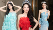 Chuyện váy áo của Top 3 Miss World Vietnam 2022 sau đăng quang: lộng lẫy, chỉn chu, đồng điệu